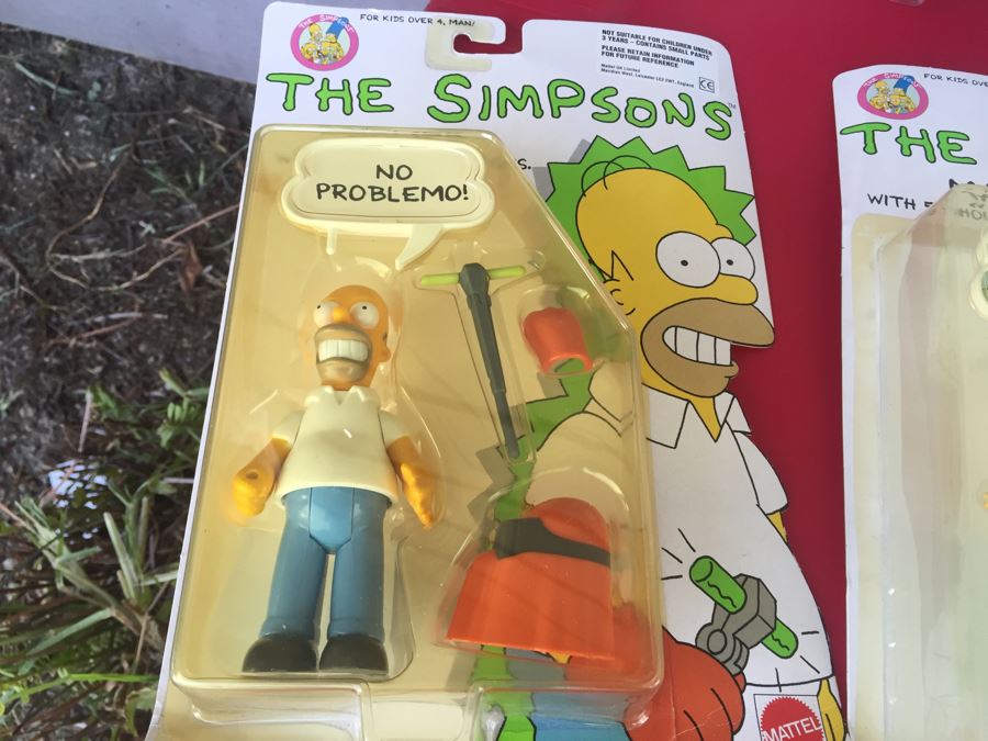 simpsons mattel 1990