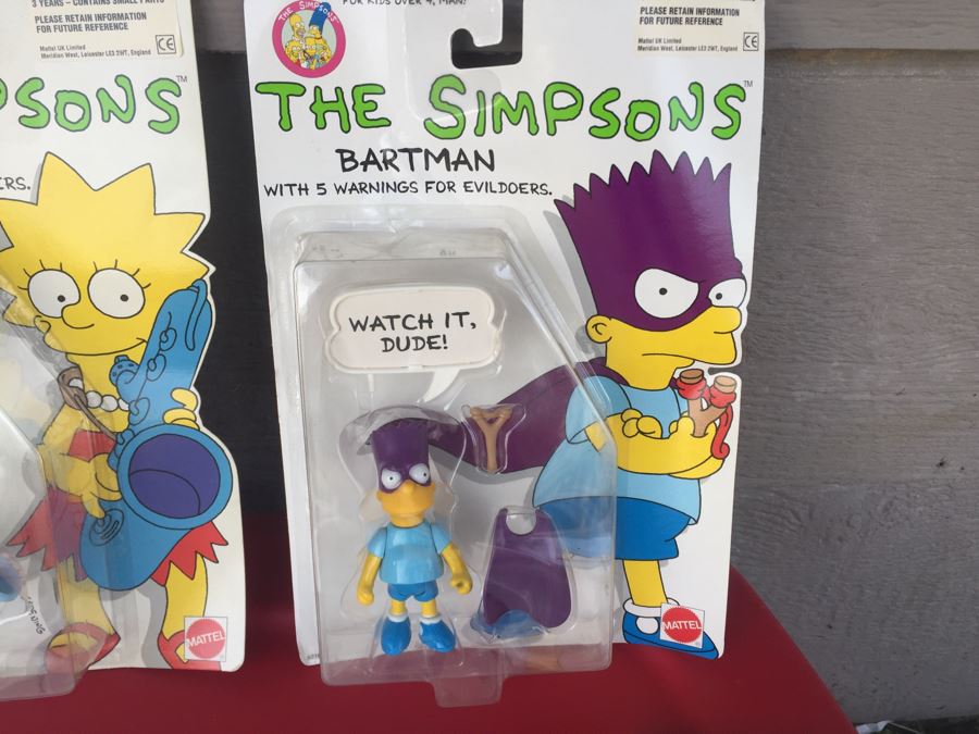 simpsons mattel 1990