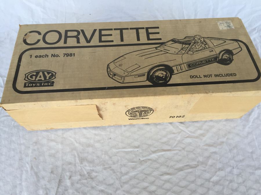 Vintage Corvette New In Box Gay Toys Barbie