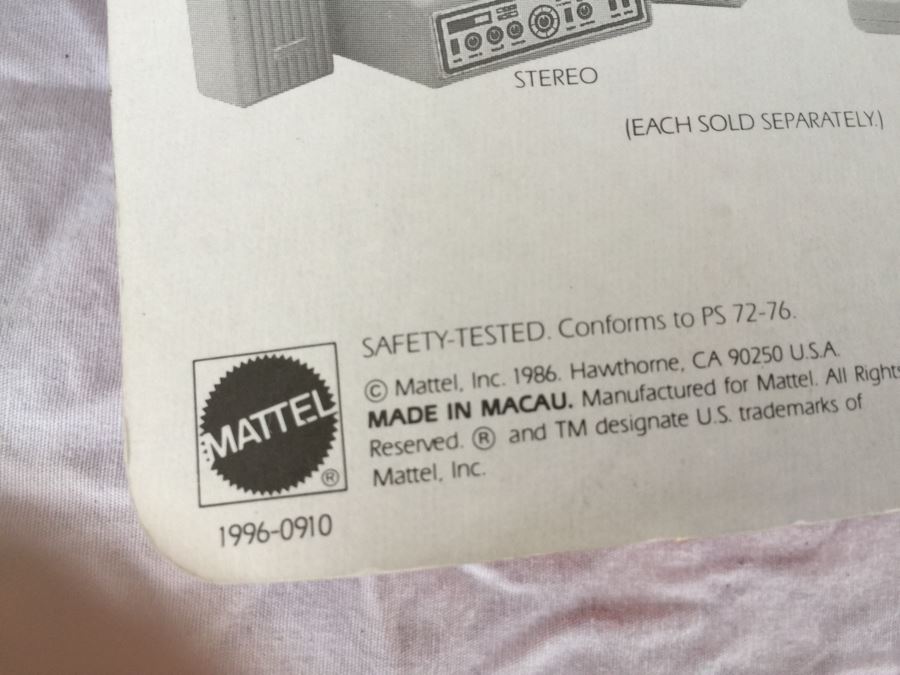 Barbie Accessories Mattel New On Card [Photo 6]