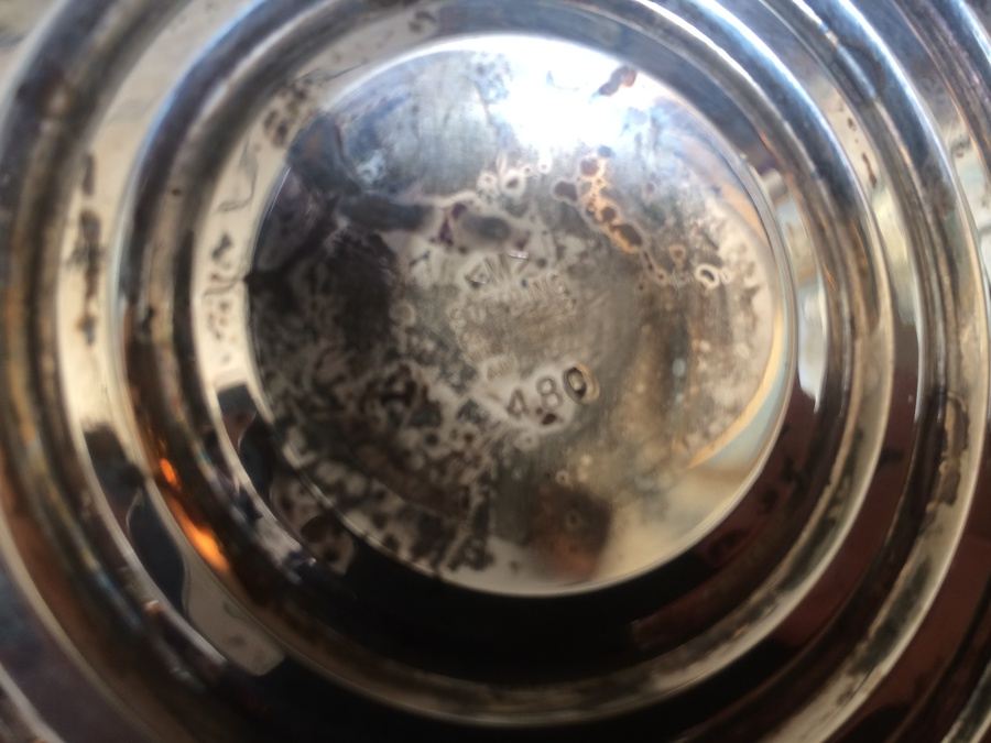 Sterling Candlesticks Reinforced with Cement [Photo 8]