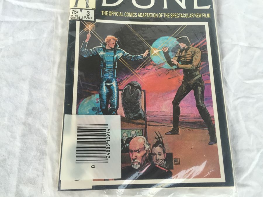 Vintage 1985 Marvel DUNE Comics 3-Pack New Sealed [Photo 7]