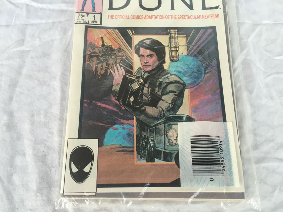 Vintage 1985 Marvel DUNE Comics 3-Pack New Sealed [Photo 4]