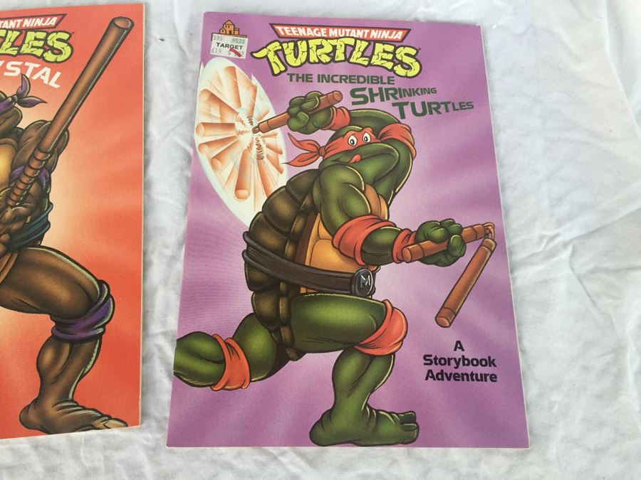 Teenage Mutant Ninja Turtles Books Vintage 1990 Mirage Studios [Photo 5]
