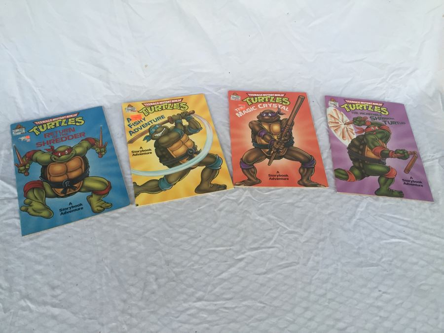 Teenage Mutant Ninja Turtles Books Vintage 1990 Mirage Studios [Photo 1]