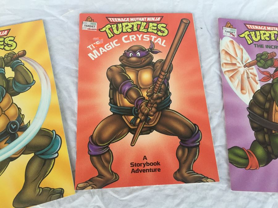 Teenage Mutant Ninja Turtles Books Vintage 1990 Mirage Studios [Photo 4]