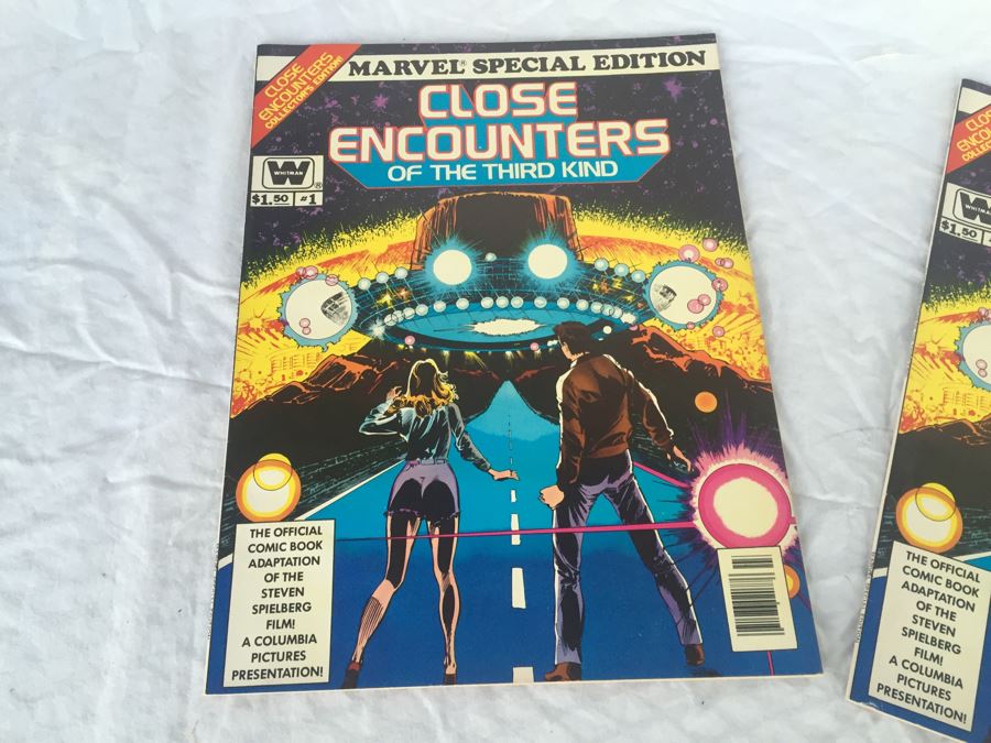 Close Encounters Of The Third Kind Whitman Large Comic Books Vintage 1978 [Photo 2]