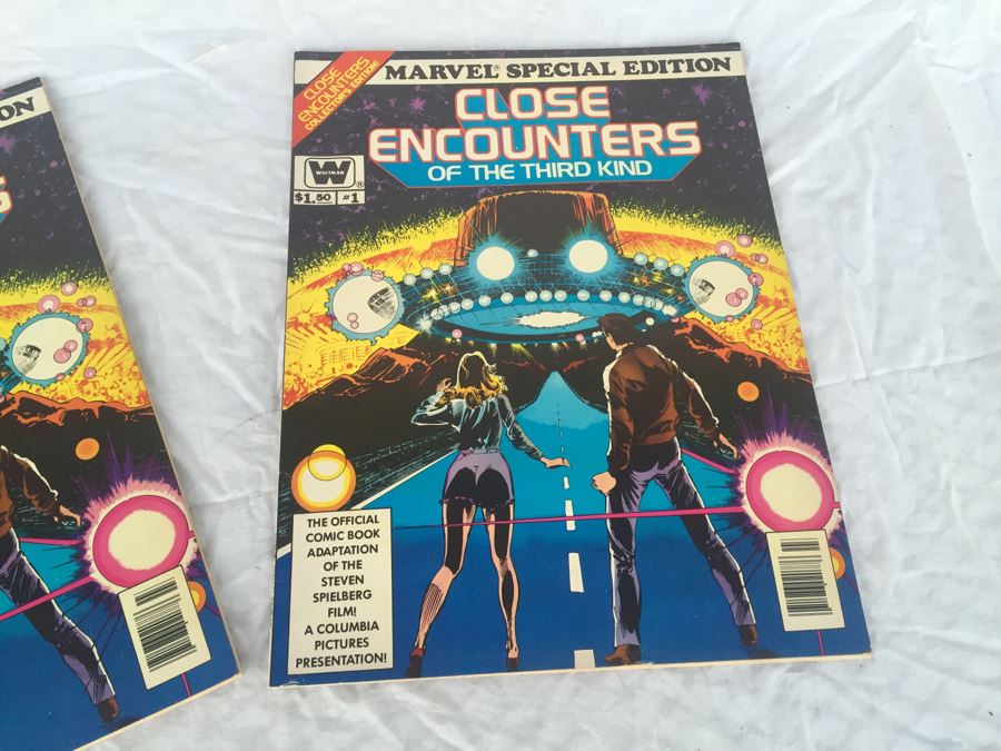 Close Encounters Of The Third Kind Whitman Large Comic Books Vintage 1978 [Photo 3]