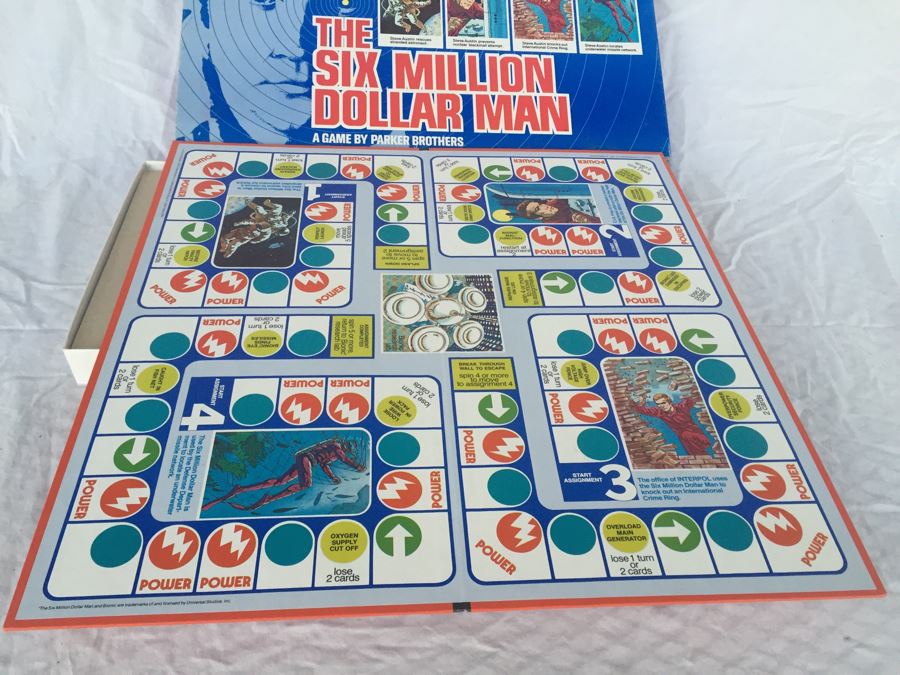 The Six Million Dollar Man Board Game [Photo 4]