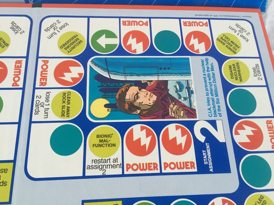 The Six Million Dollar Man Board Game [Photo 5]