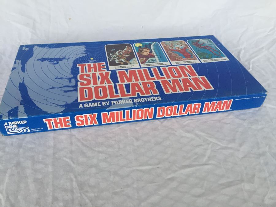 The Six Million Dollar Man Board Game [Photo 3]