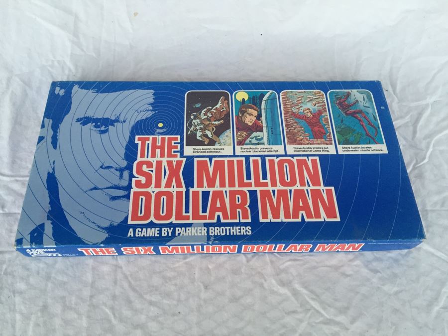 The Six Million Dollar Man Board Game [Photo 1]
