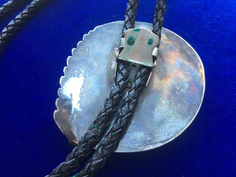 Huge Turquoise Bolo Wt:108.4g [Photo 7]