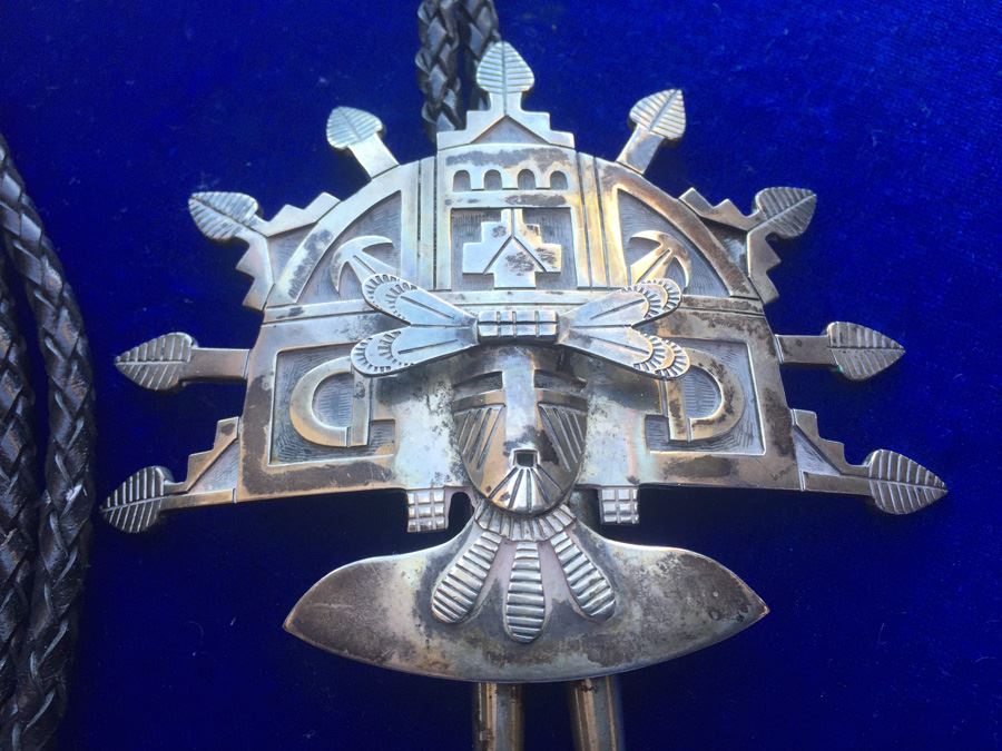 Saufkie Sterling Silver Hopi Bolo Wt:68.4g [Photo 2]
