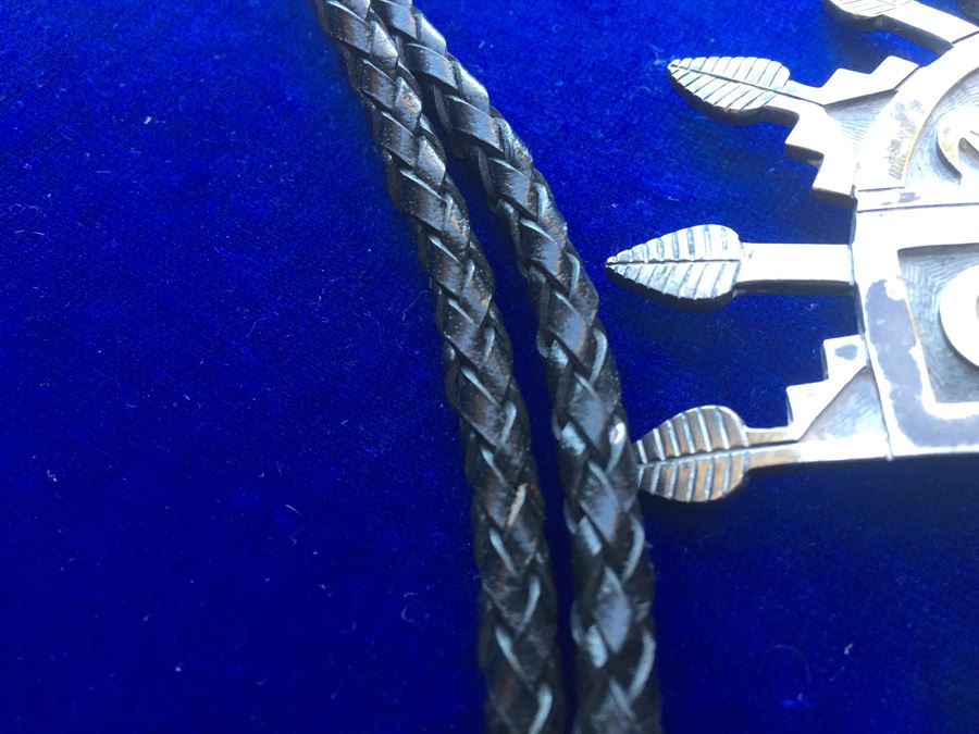 Saufkie Sterling Silver Hopi Bolo Wt:68.4g [Photo 7]