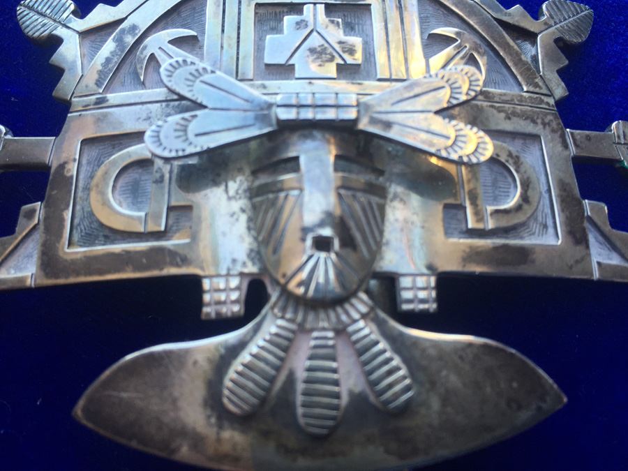 Saufkie Sterling Silver Hopi Bolo Wt:68.4g [Photo 6]