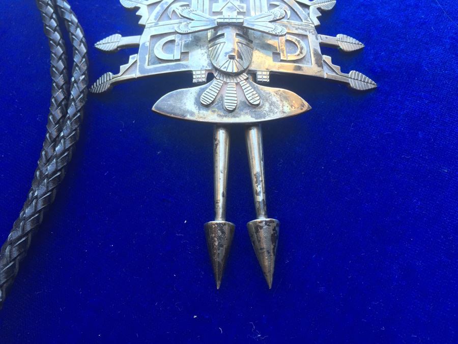 Saufkie Sterling Silver Hopi Bolo Wt:68.4g [Photo 4]