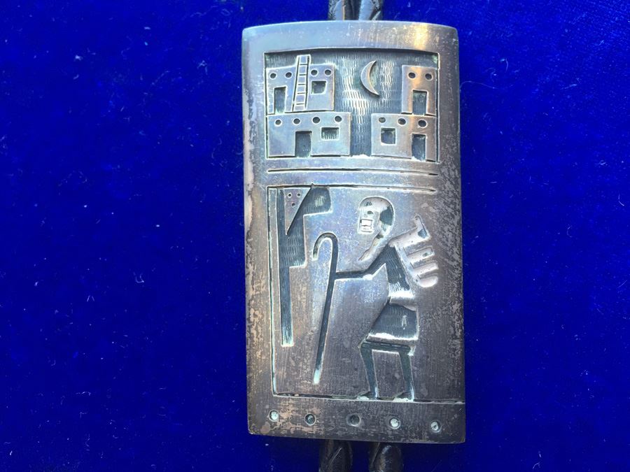 Native American Silver Bolo Wt:57.4g [Photo 2]
