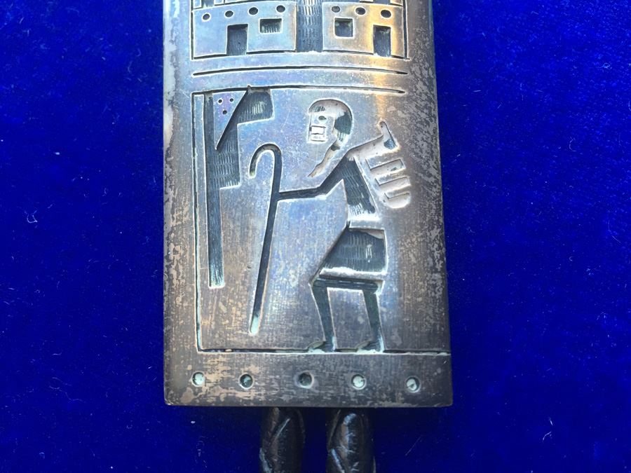 Native American Silver Bolo Wt:57.4g [Photo 6]