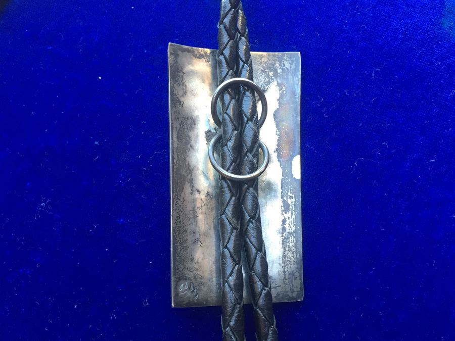 Native American Silver Bolo Wt:57.4g [Photo 9]