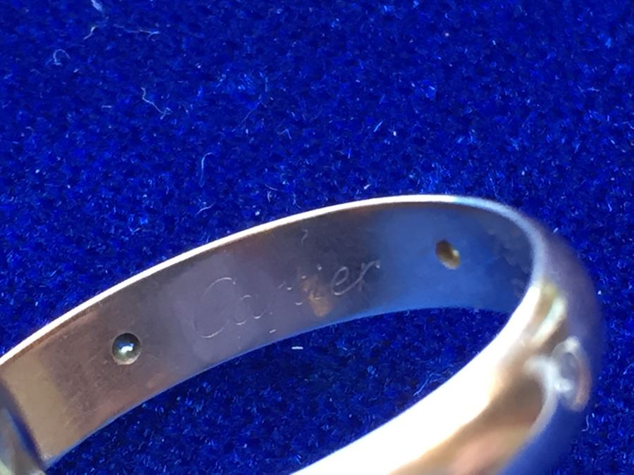 18k Gold Trinity De Cartier Size 6 Ring 10.7g Retails $2570 [Photo 7]