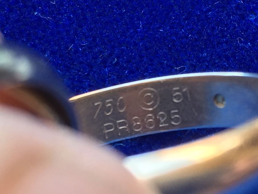 18k Gold Trinity De Cartier Size 6 Ring 10.7g Retails $2570 [Photo 9]