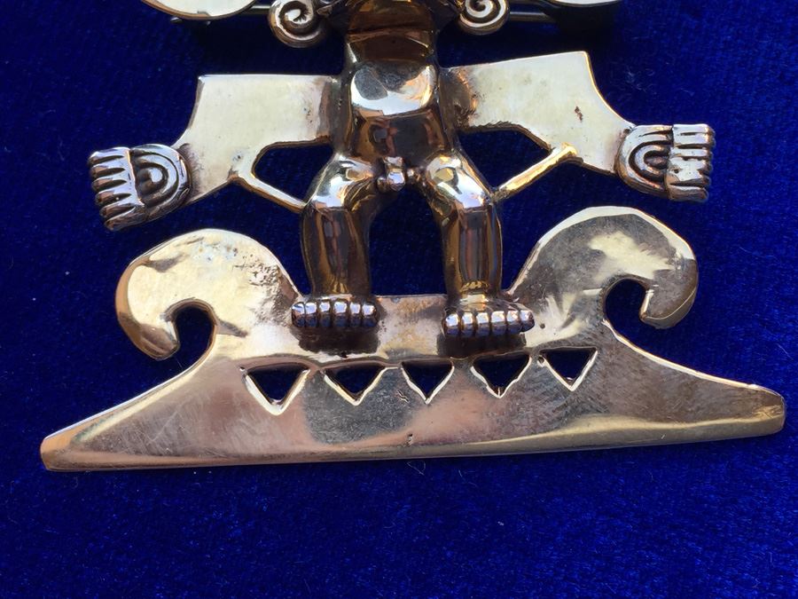 14k Gold Fertility Pendant Wt:20.1g [Photo 7]