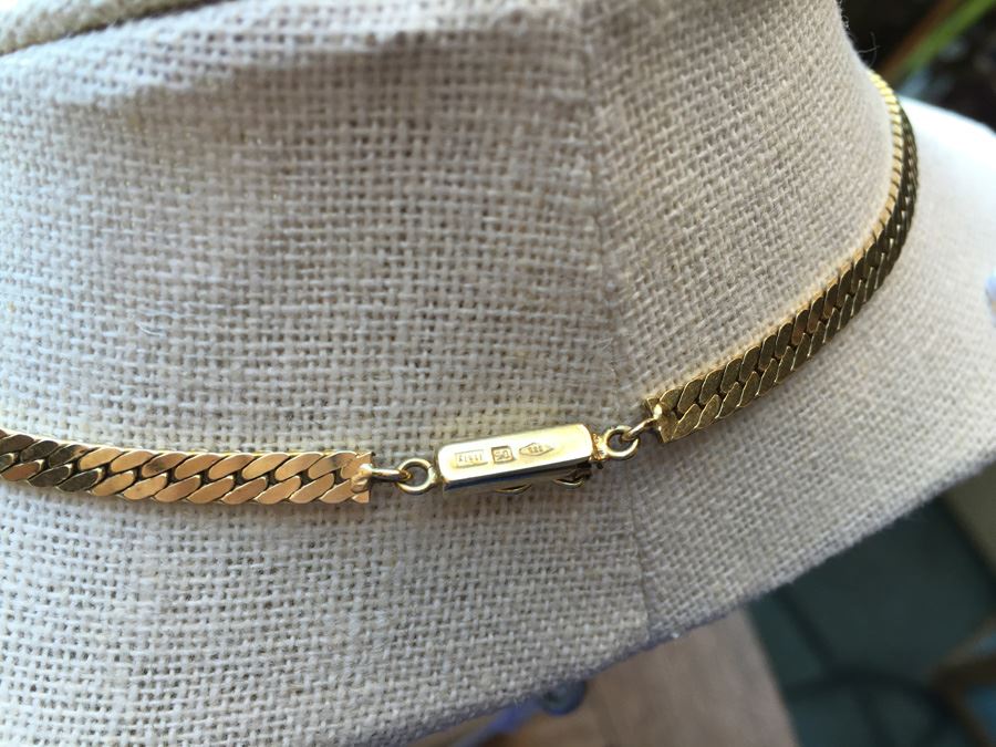 14k Gold Italian Herringbone Chain [Photo 8]