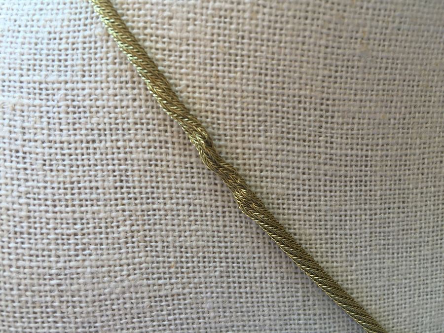 14k Gold Rope Necklace Wt:10.7g [Photo 5]