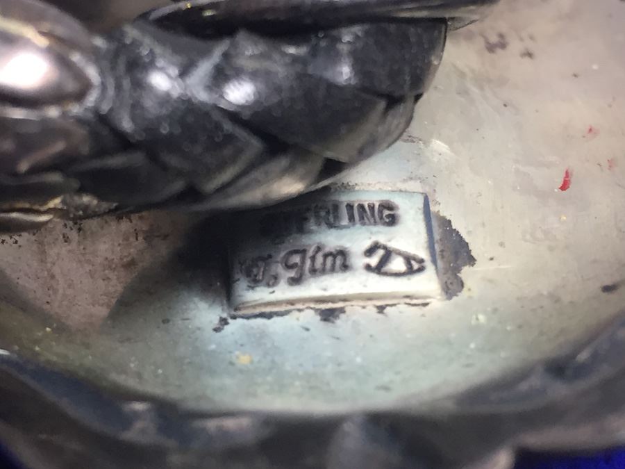 Sterling Silver Navajo Bolo by Jim Thomas Wt:41.2g [Photo 3]