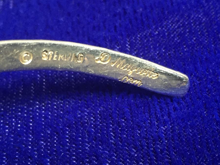 D. Maycotte Sterling Silver Designer Chocker Wt:44.1g [Photo 2]