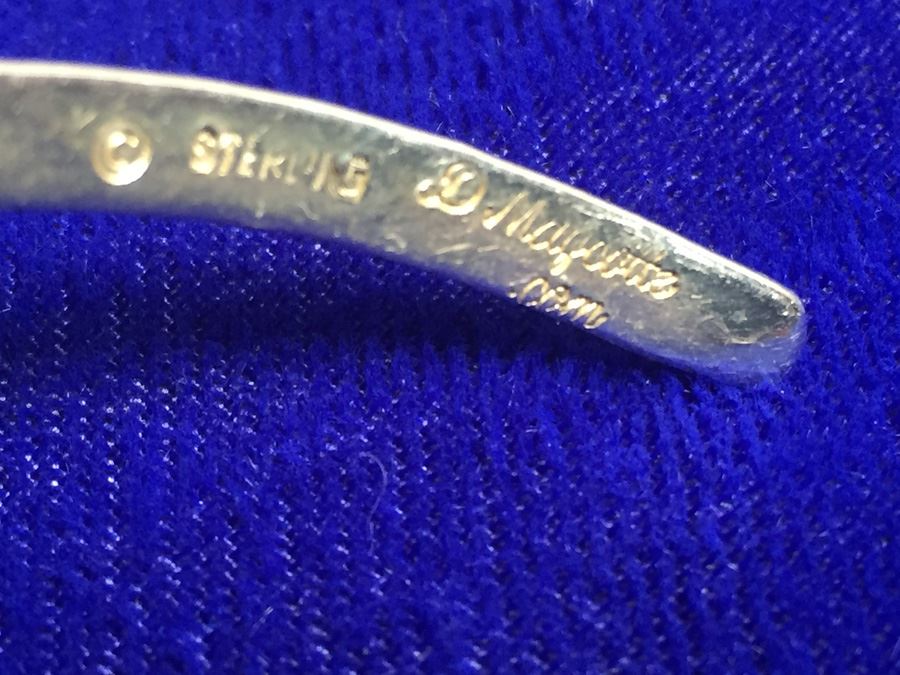 D. Maycotte Sterling Silver Designer Chocker Wt:44.1g [Photo 8]