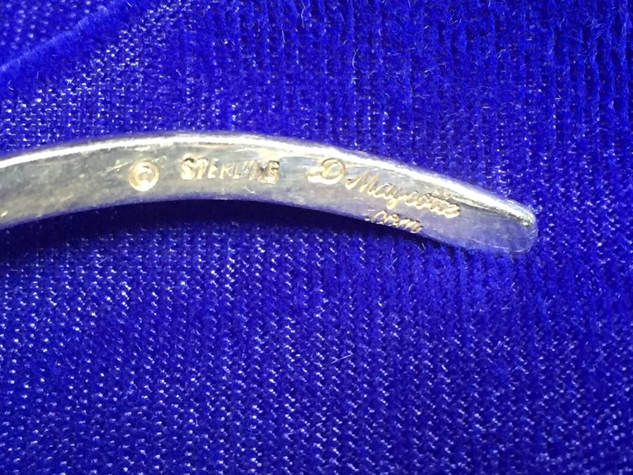 D. Maycotte Sterling Silver Designer Chocker Wt:44.1g [Photo 7]