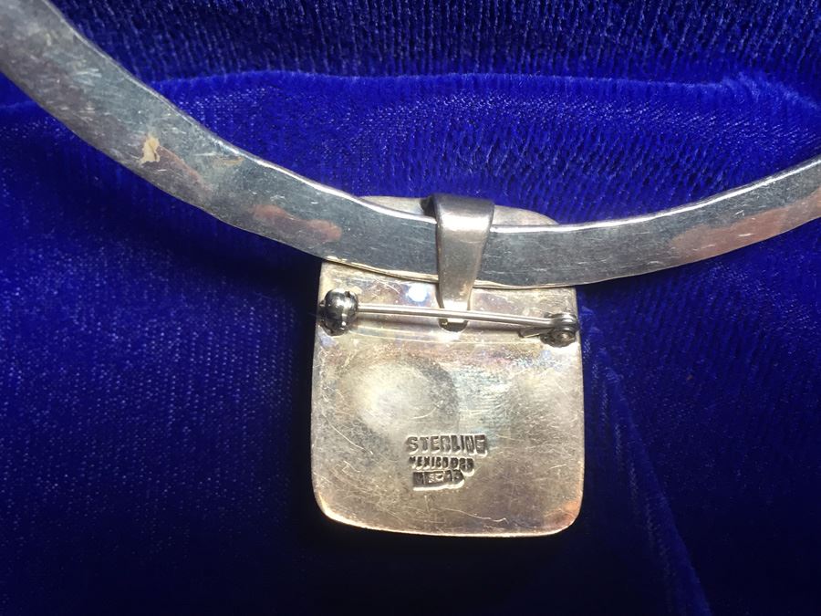 D. Maycotte Sterling Silver Designer Chocker Wt:44.1g [Photo 10]