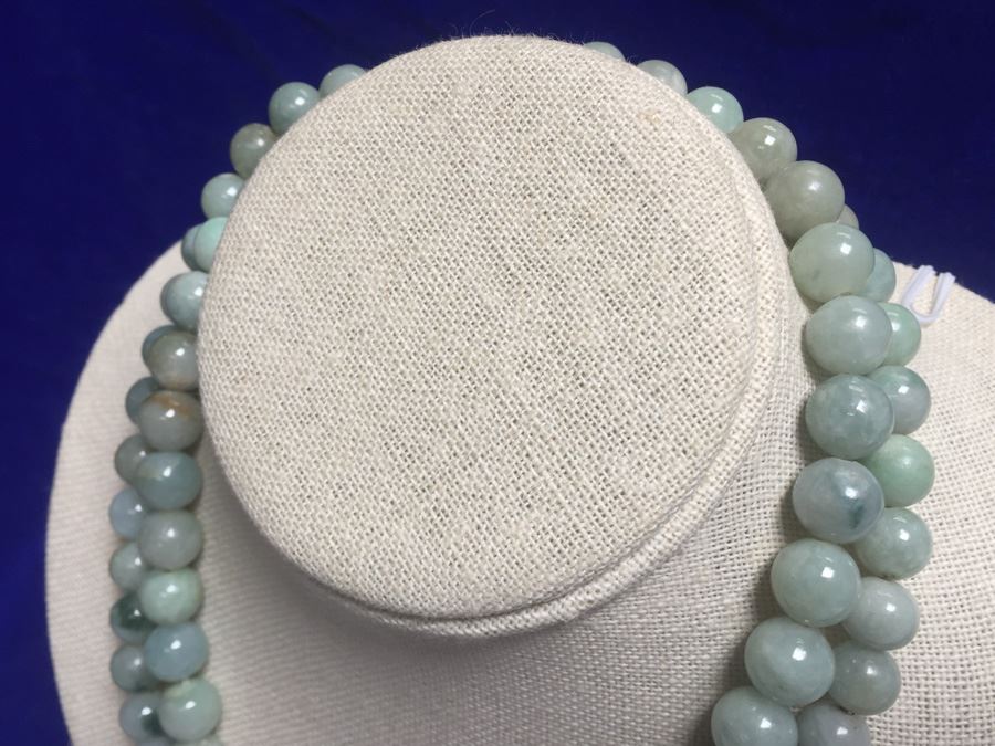 Beautiful Jadeite Continuous Necklace Wt:170g [Photo 10]