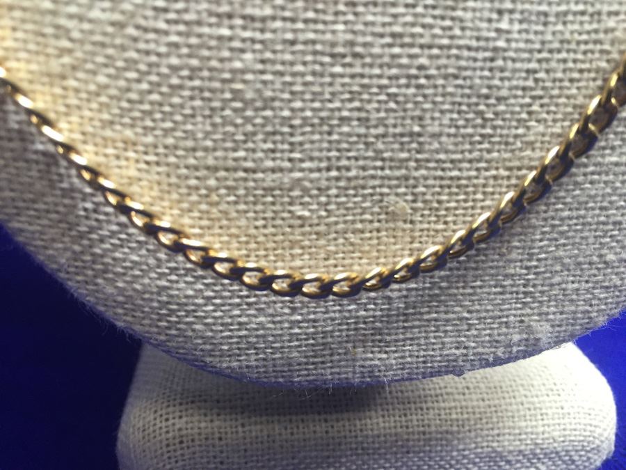 18k Yellow Gold Gentleman's Chain Wt:13.4g [Photo 3]