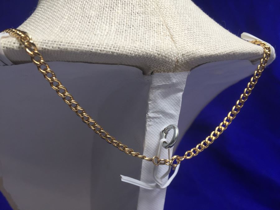 18k Yellow Gold Gentleman's Chain Wt:13.4g [Photo 5]
