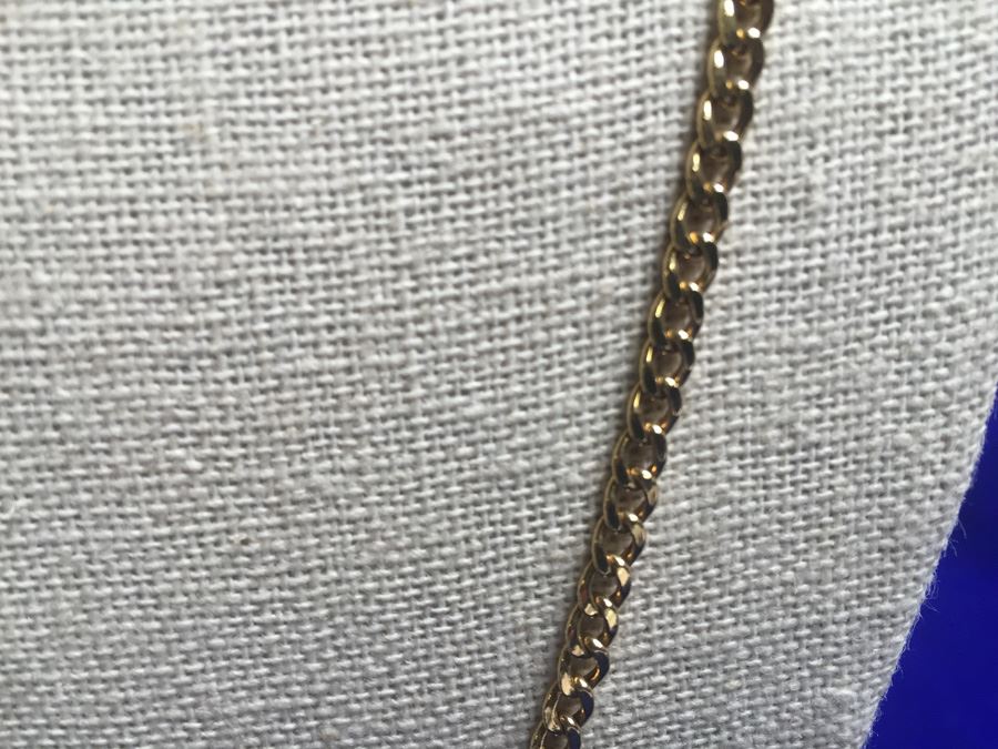 18k Yellow Gold Gentleman's Chain Wt:13.4g [Photo 2]