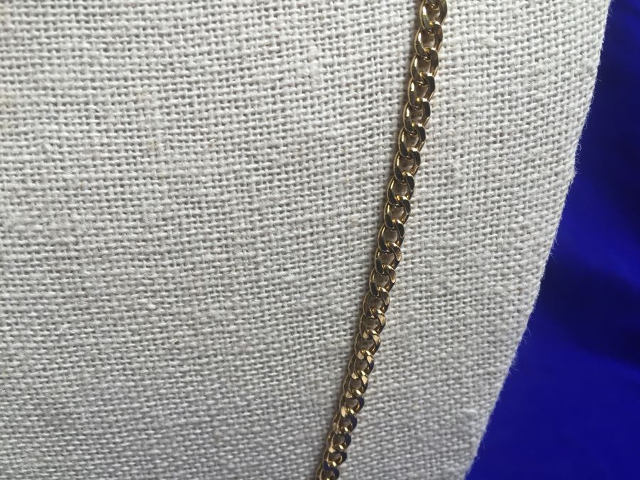 18k Yellow Gold Gentleman's Chain Wt:13.4g [Photo 4]