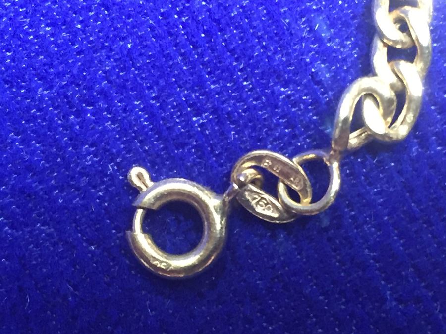18k Yellow Gold Gentleman's Chain Wt:13.4g [Photo 8]