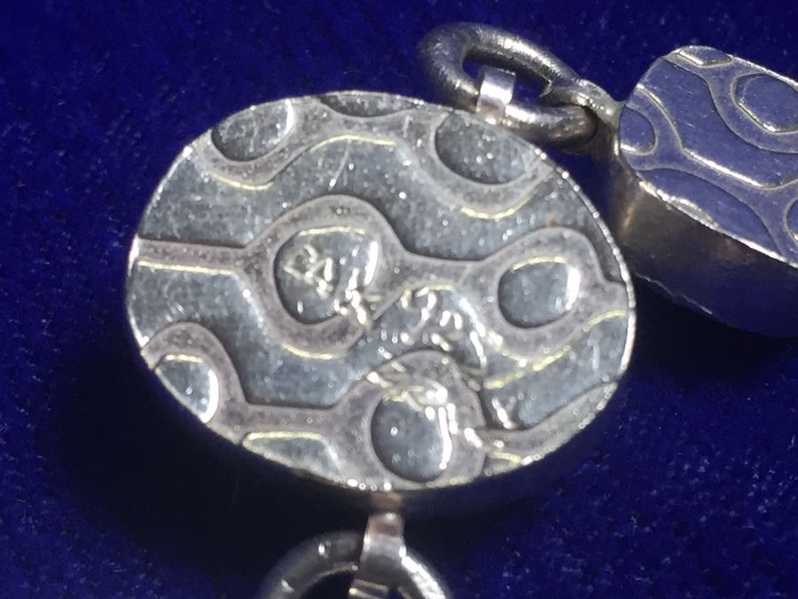 Sterling & 24k Gold Designer Necklace With Multiple Gemstones [Photo 12]