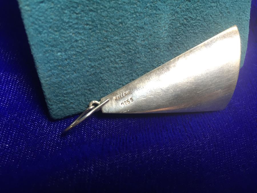 Signed Rallahl Sterling Silver Earrings Wt:20.4g [Photo 7]