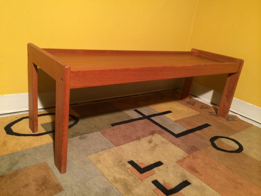 Small Teak Bench