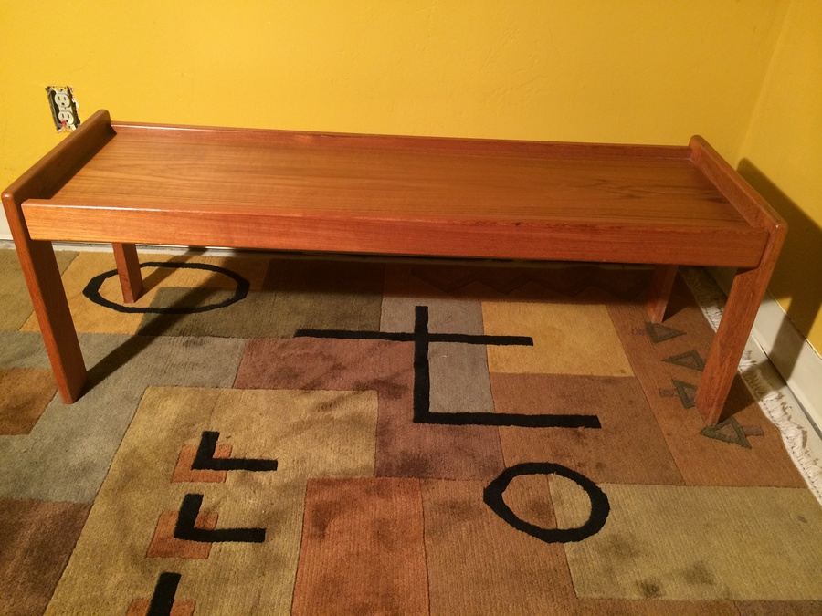 Small Teak Bench [Photo 4]