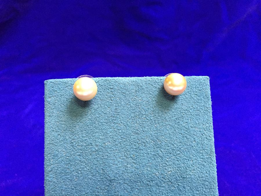 Tahitian Pearls With Slight Golden Luster Wt:3.1g [Photo 4]