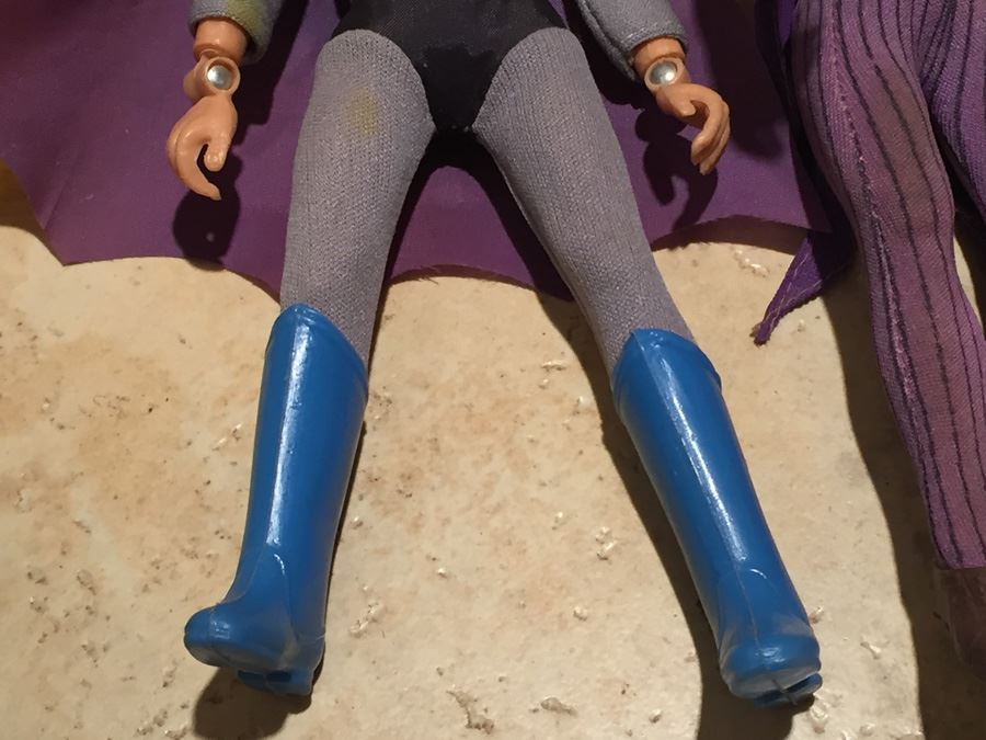 Vintage 70's 8 Inch MEGO Action Figures Batman Robin Joker Penguin [Photo 8]