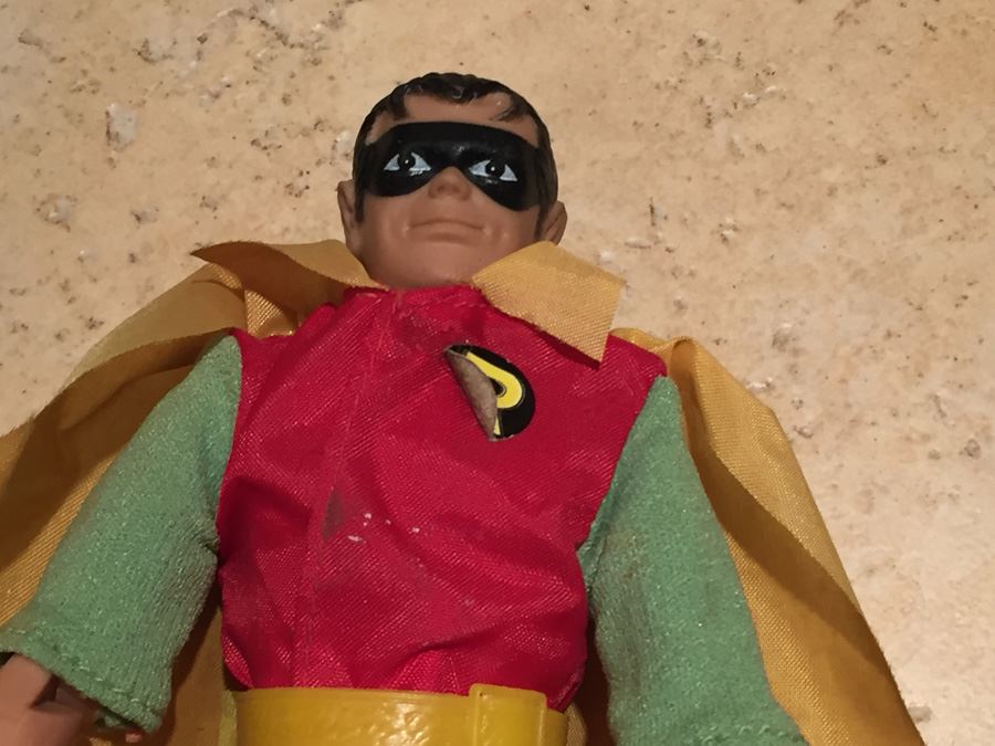 Vintage 70's 8 Inch MEGO Action Figures Batman Robin Joker Penguin [Photo 5]