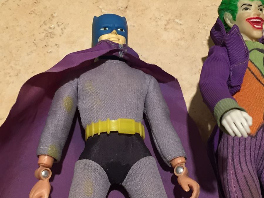 Vintage 70's 8 Inch MEGO Action Figures Batman Robin Joker Penguin [Photo 7]