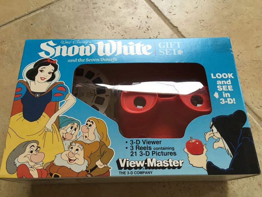 Walt Disney's Snow White And The Seven Dwarfs View-Master Gift Set New In  Box