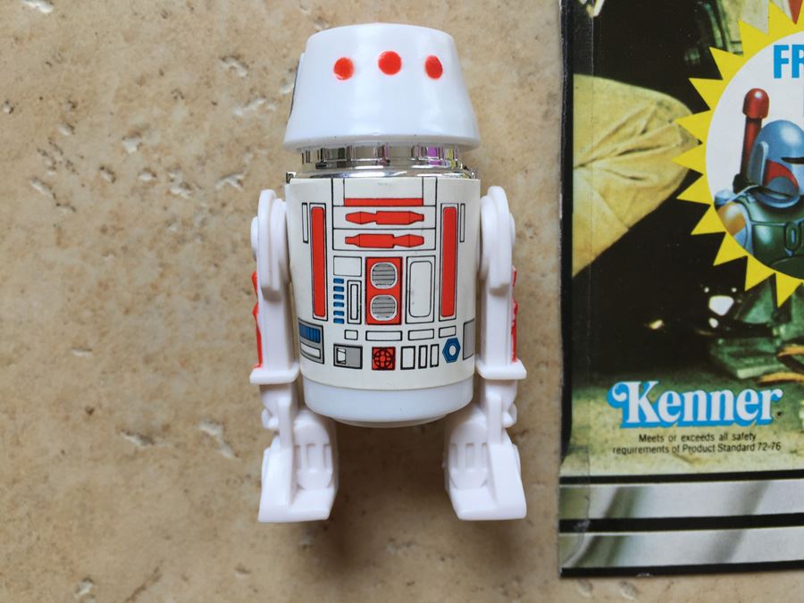 STAR WARS Kenner Action Figure 1978 Power Droid And 1978 R5-D4 With Partial Cards Excellent Condition Never Played With [Photo 3]